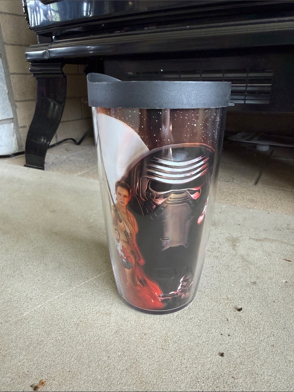 Star Wars Red and Black Kylo Ren Stormtrooper Travel Tumbler